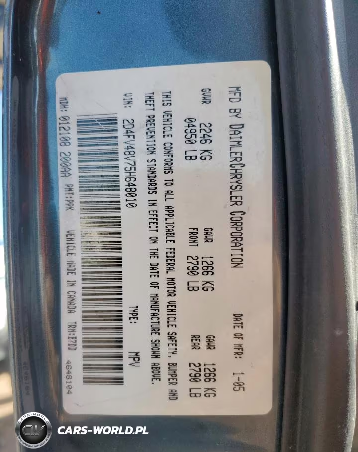 2005 Dodge Magnum Sxt VIN:2D4FV48V75H648010 - 13