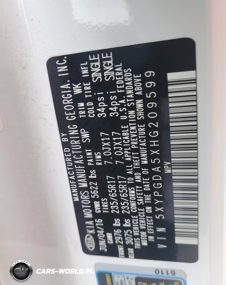 2017 Kia Sorento Lx V6 VIN:5XYPGDA5XHG209599 - 13