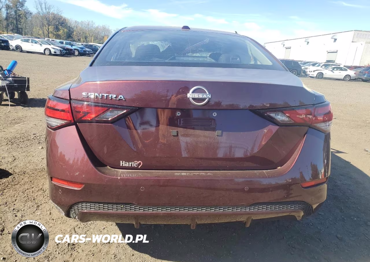 2025 Nissan Sentra Sv VIN:3N1AB8CV3SY335995 - 6