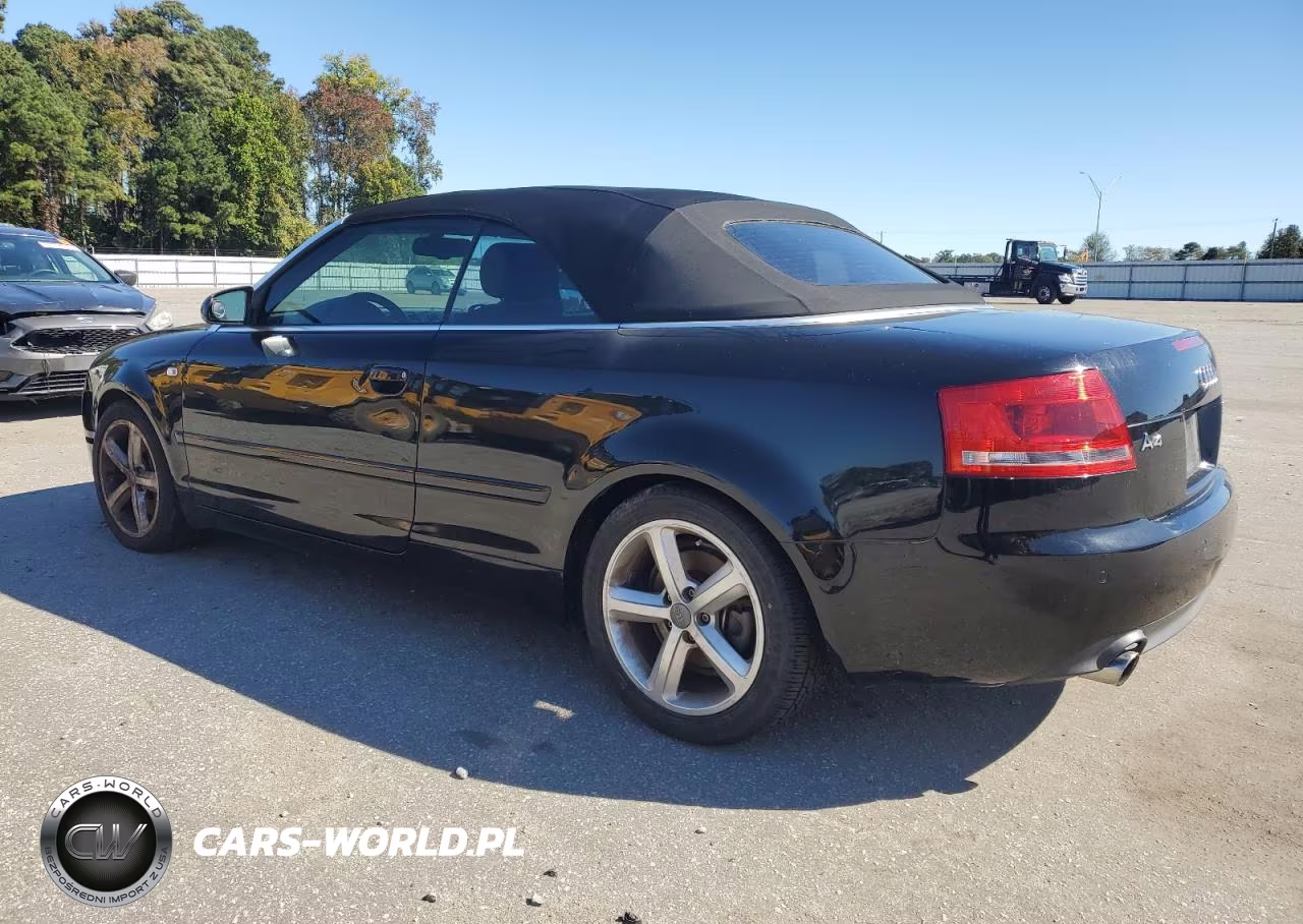 2007 Audi A4 3.2 Cabriolet Quattro VIN:WAUDH48H77K025792 - 2