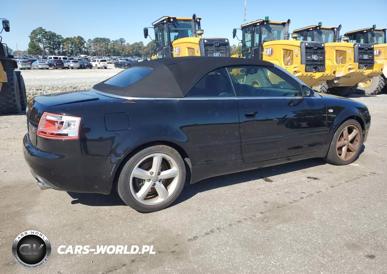 2007 Audi A4 3.2 Cabriolet Quattro VIN:WAUDH48H77K025792 - 3