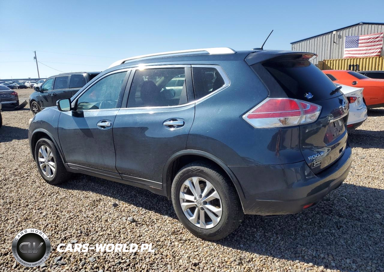 2015 Nissan Rogue S VIN:KNMAT2MV6FP519308 - 2