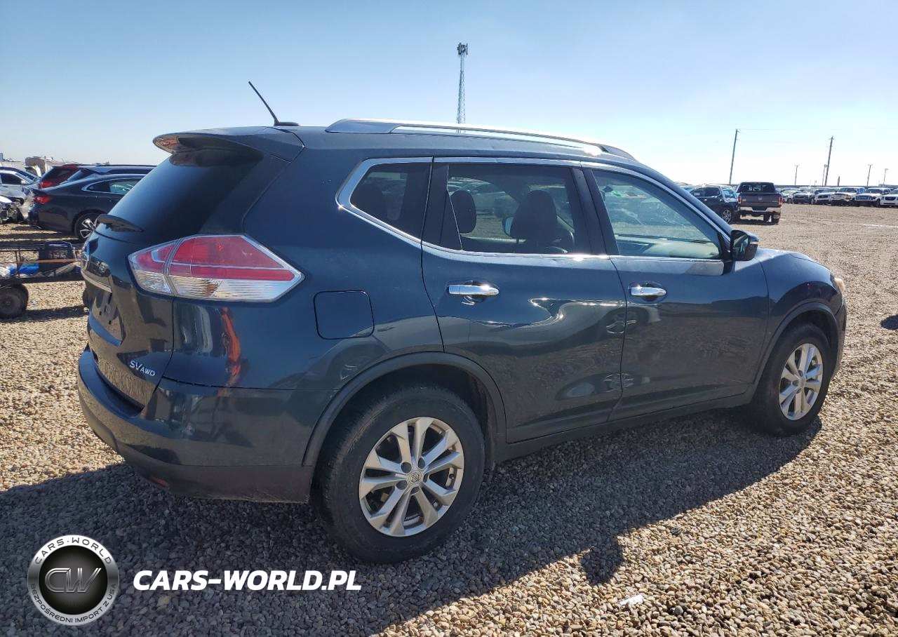2015 Nissan Rogue S VIN:KNMAT2MV6FP519308 - 3