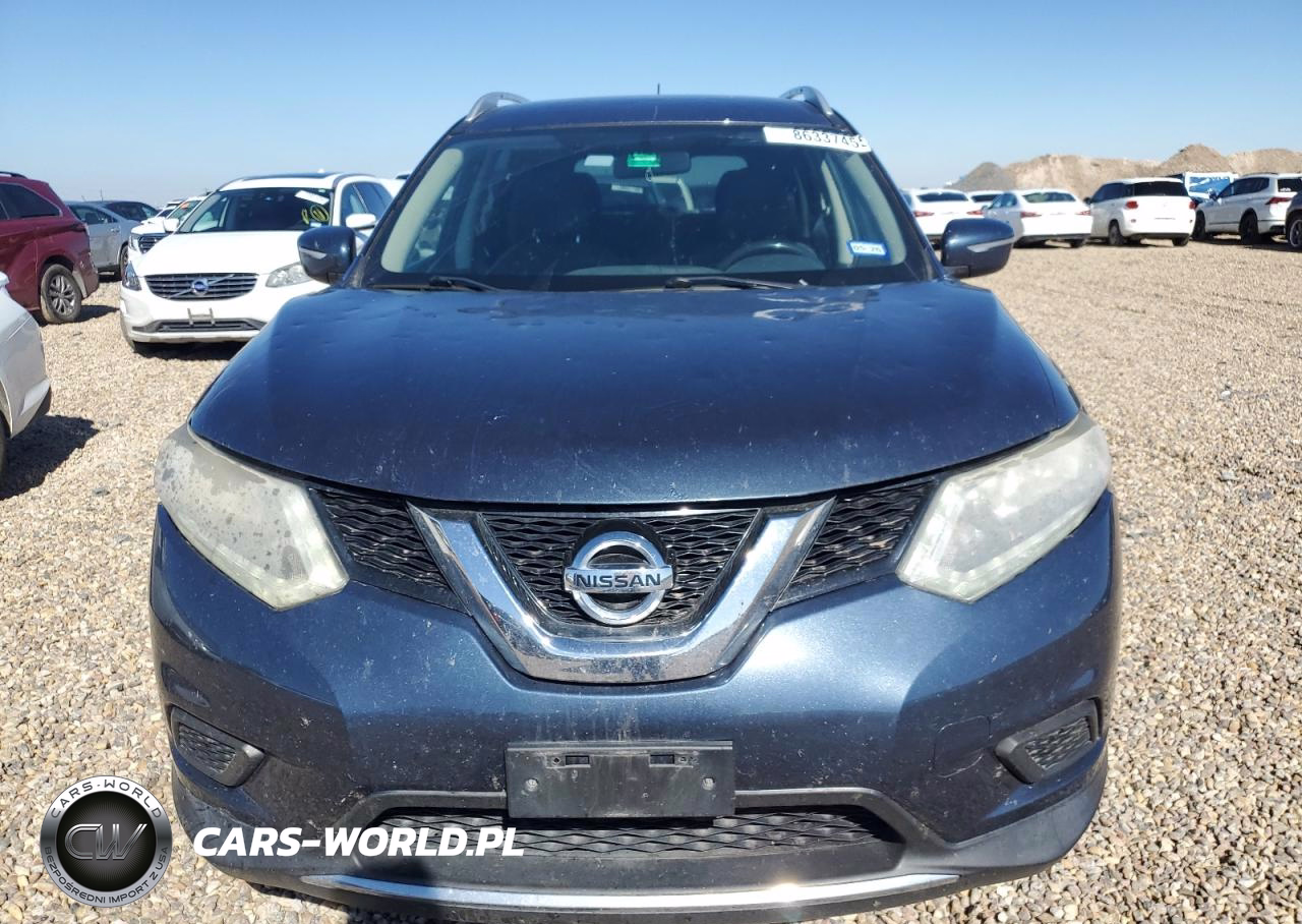 2015 Nissan Rogue S VIN:KNMAT2MV6FP519308 - 5