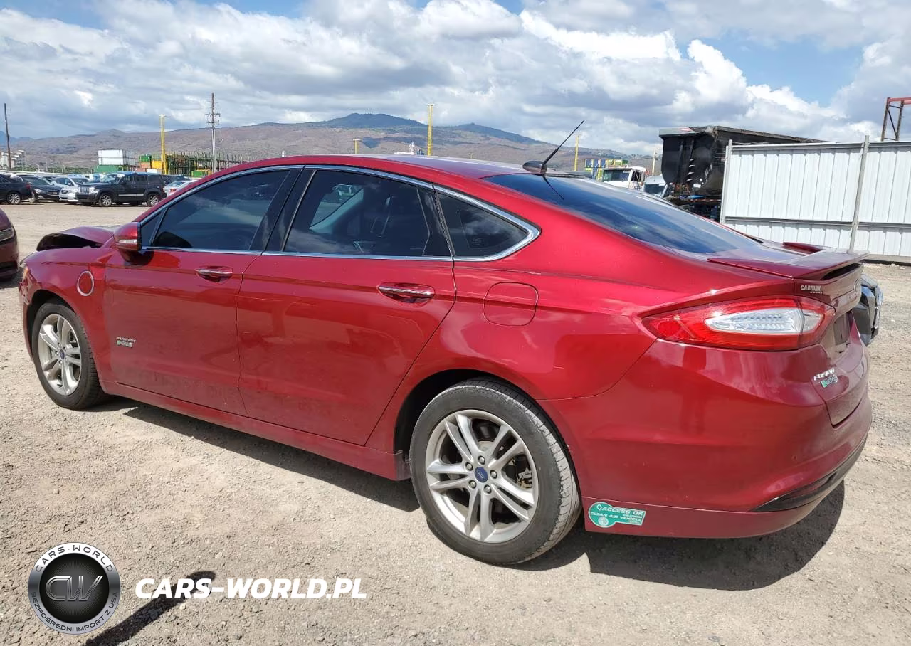 2016 Ford Fusion Titanium Phev VIN:3FA6P0SU1GR241913 - 2