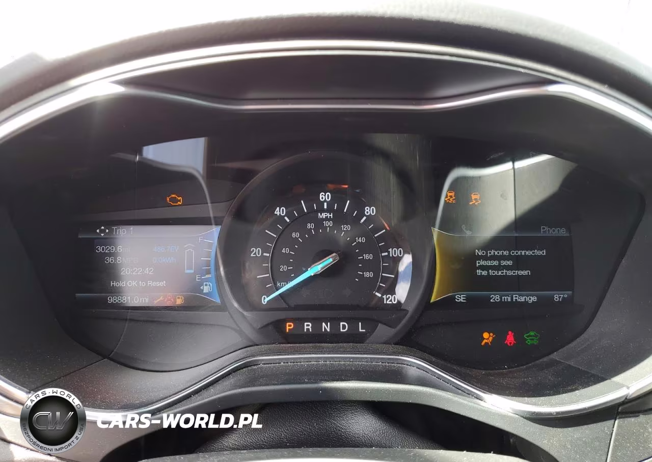 2016 Ford Fusion Titanium Phev VIN:3FA6P0SU1GR241913 - 9