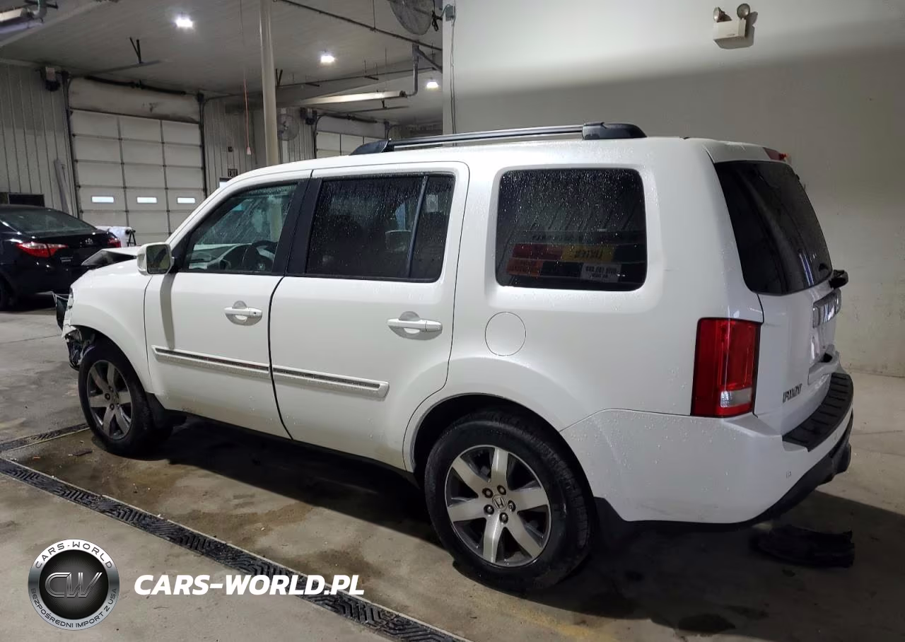 2012 Honda Pilot Touring VIN:5FNYF4H99CB029126 - 2