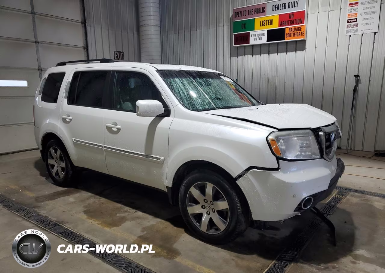 2012 Honda Pilot Touring VIN:5FNYF4H99CB029126 - 4
