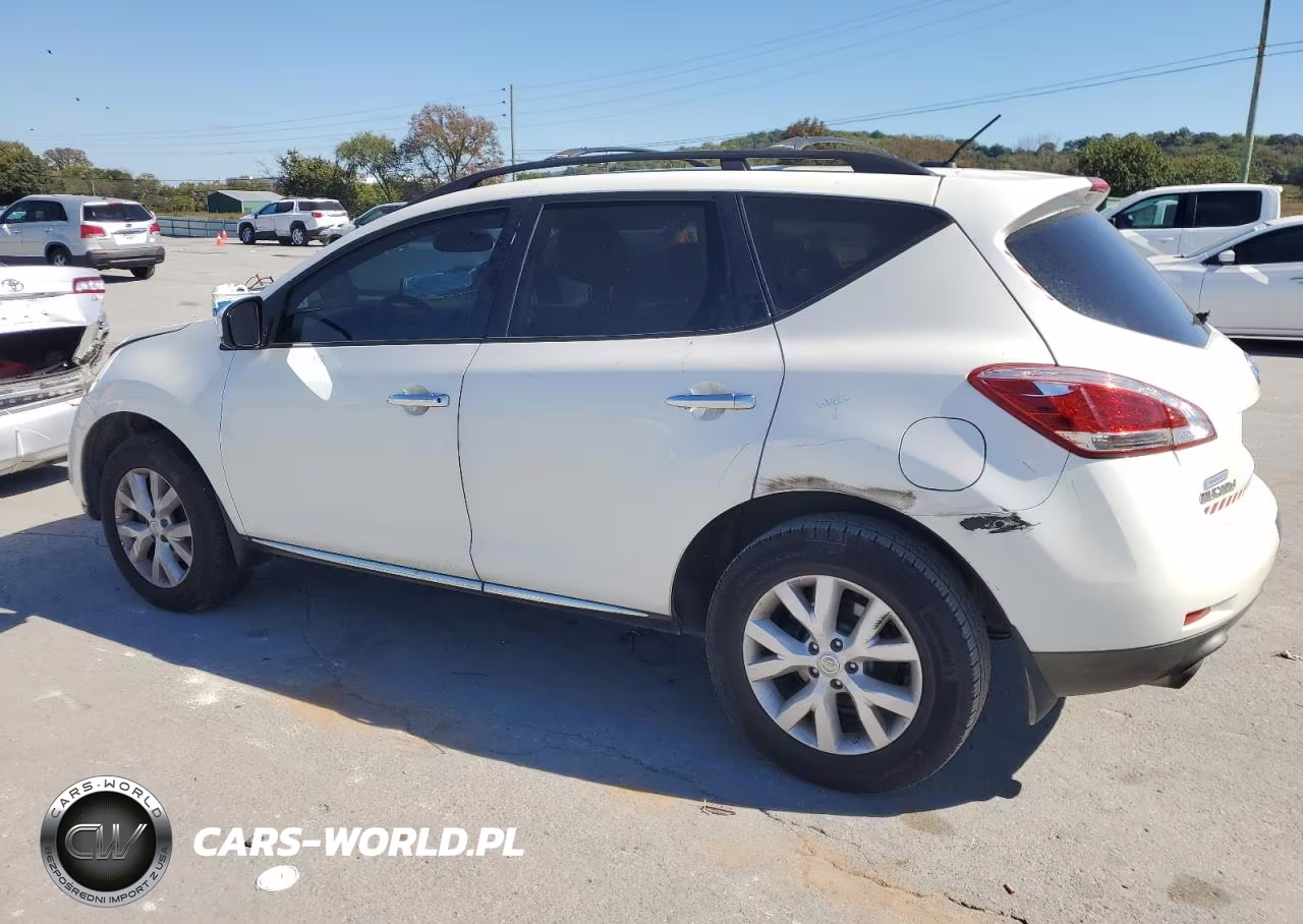 2012 Nissan Murano S VIN:JN8AZ1MW5CW202109 - 2