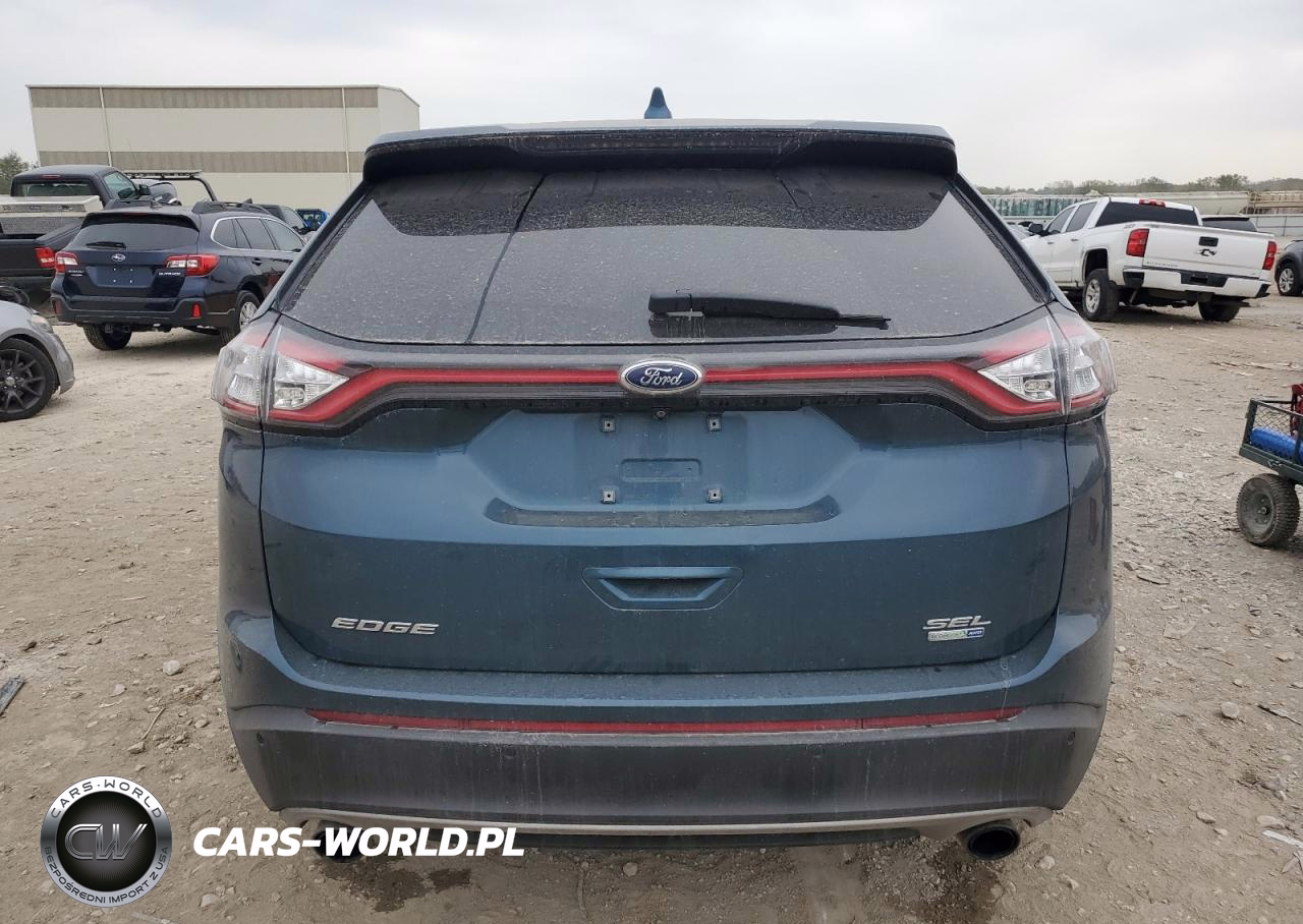 2016 Ford Edge Sel VIN:2FMPK4J96GBB26302 - 6