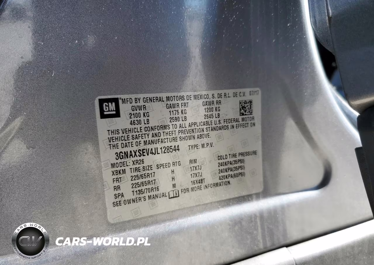 2018 Chevrolet Equinox Lt VIN:3GNAXSEV4JL128544 - 13