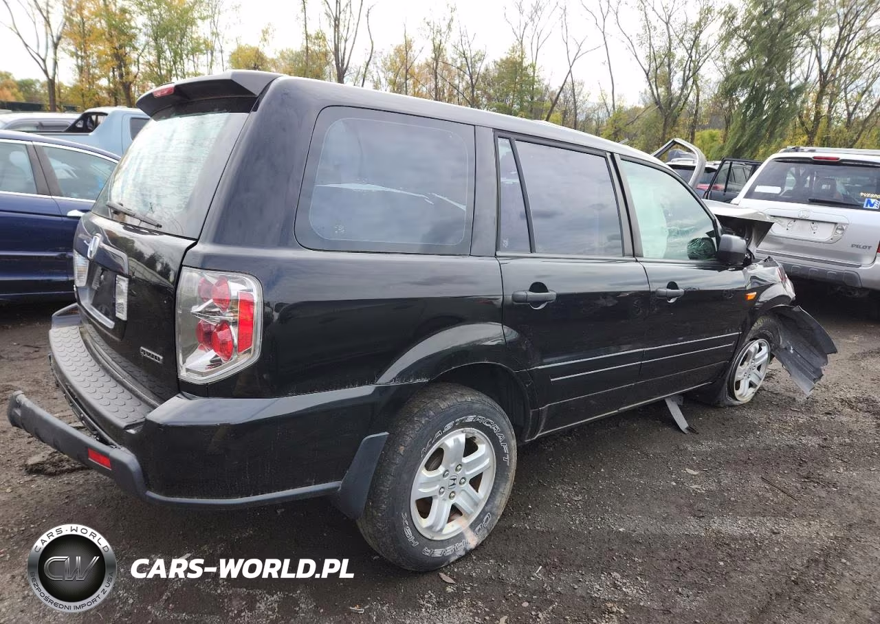 2007 Honda Pilot Lx VIN:2HKYF18197H502703 - 3