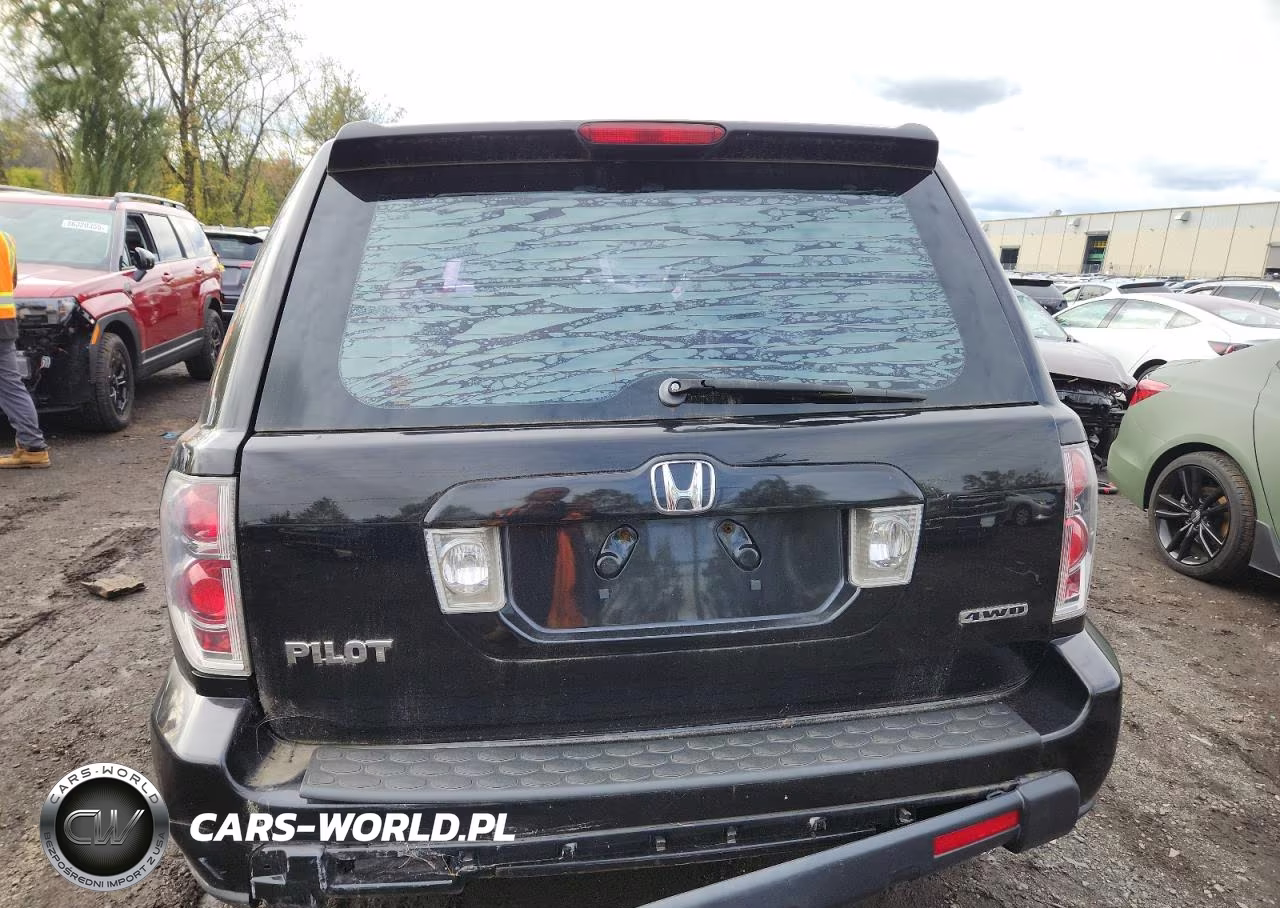 2007 Honda Pilot Lx VIN:2HKYF18197H502703 - 6