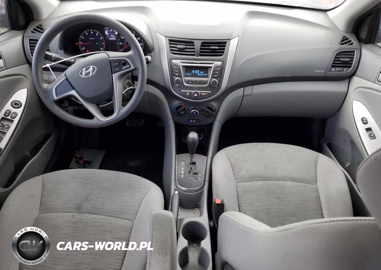 2017 Hyundai Accent Se VIN:KMHCT5AE0HU344326 - 8