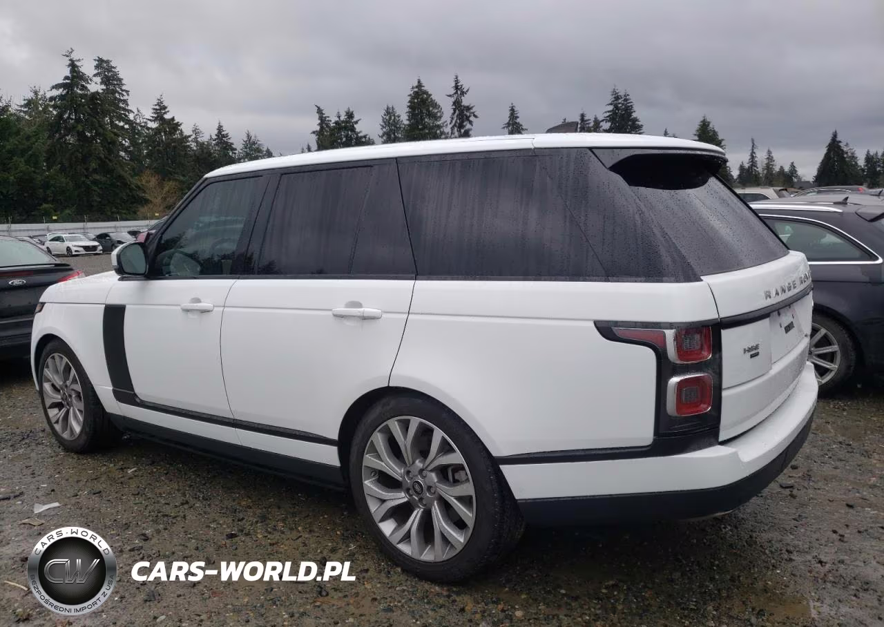 2020 Land Rover Range Rover Hse VIN:SALGS4RY1LA581203 - 2