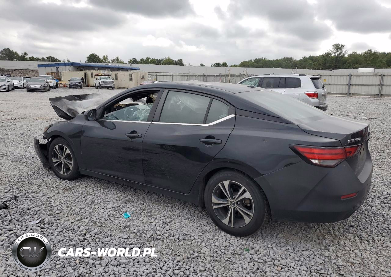 2021 Nissan Sentra Sv VIN:3N1AB8CVXMY255063 - 2