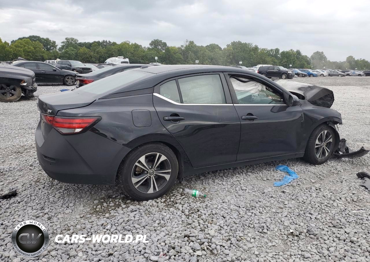 2021 Nissan Sentra Sv VIN:3N1AB8CVXMY255063 - 3