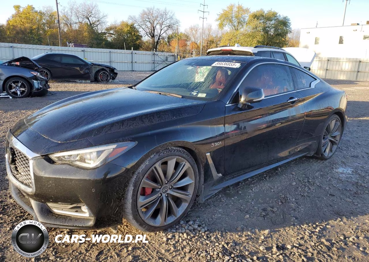 2019 Infiniti Q60 Red Sport 400