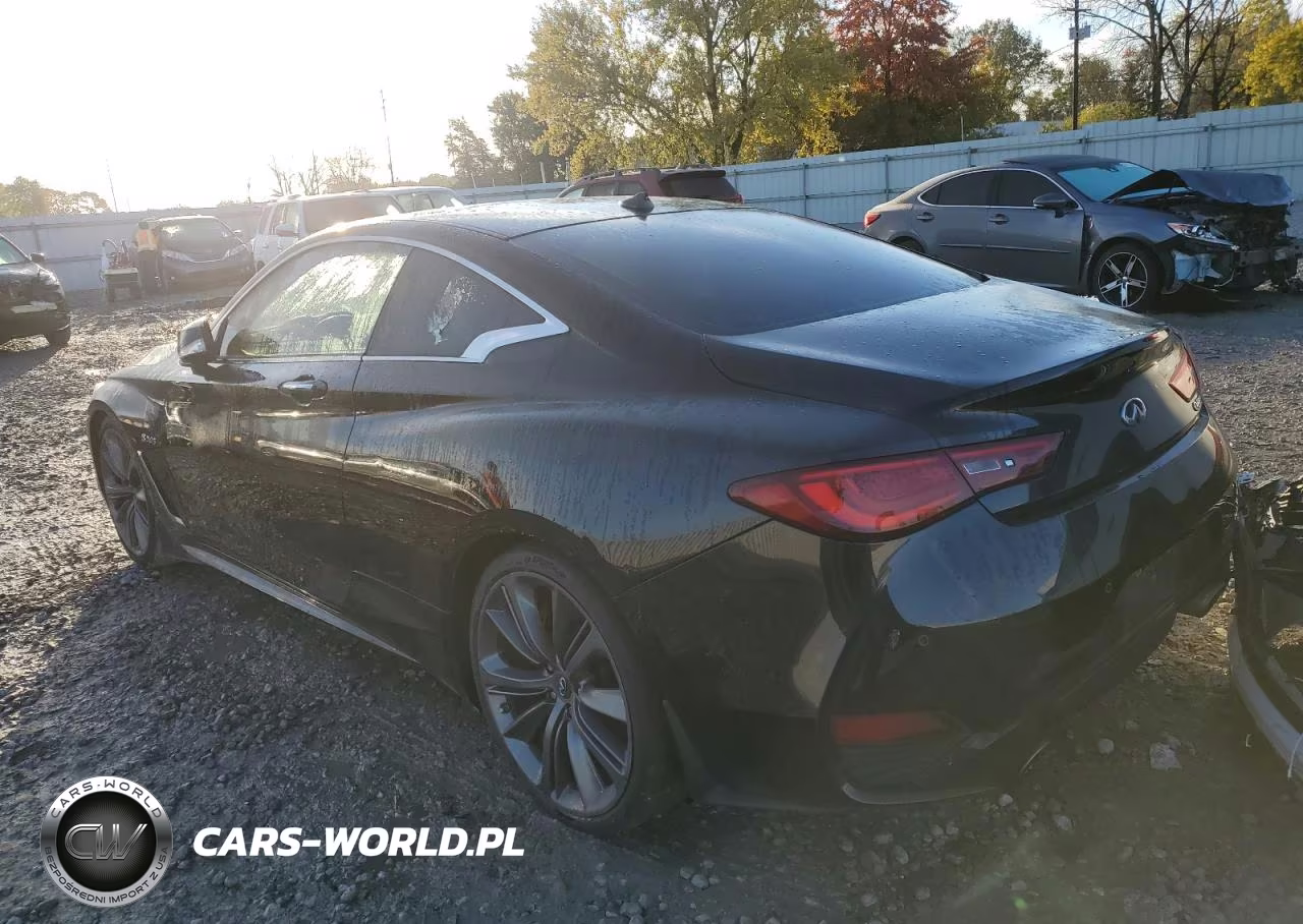 2019 Infiniti Q60 Red Sport 400 VIN:JN1FV7EK8KM360081 - 2