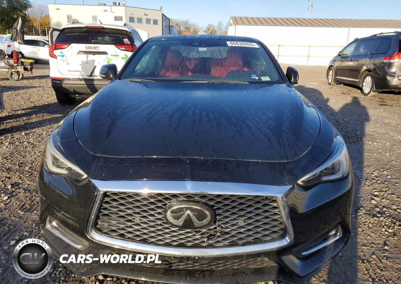2019 Infiniti Q60 Red Sport 400 VIN:JN1FV7EK8KM360081 - 5