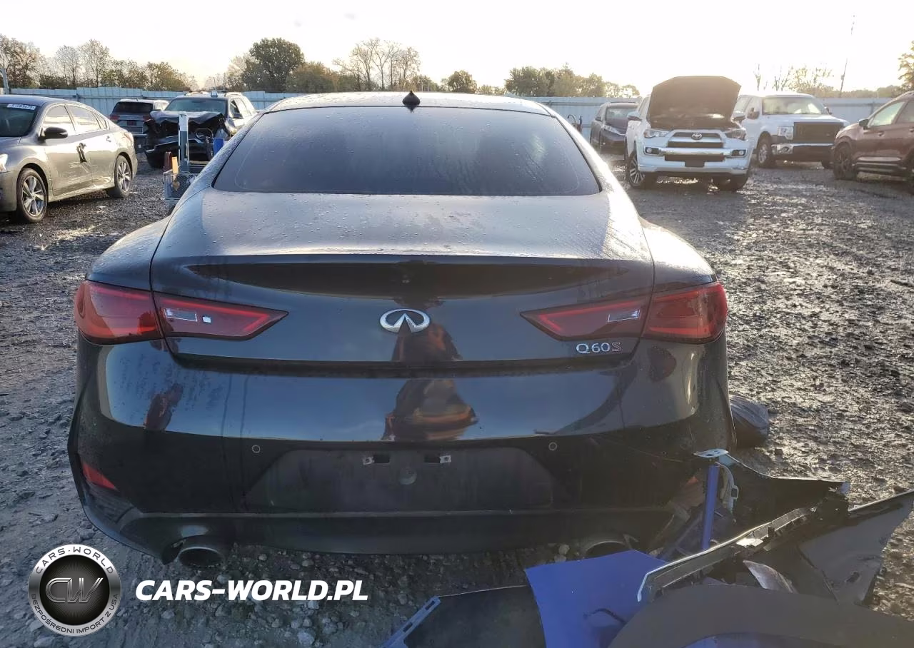 2019 Infiniti Q60 Red Sport 400 VIN:JN1FV7EK8KM360081 - 6
