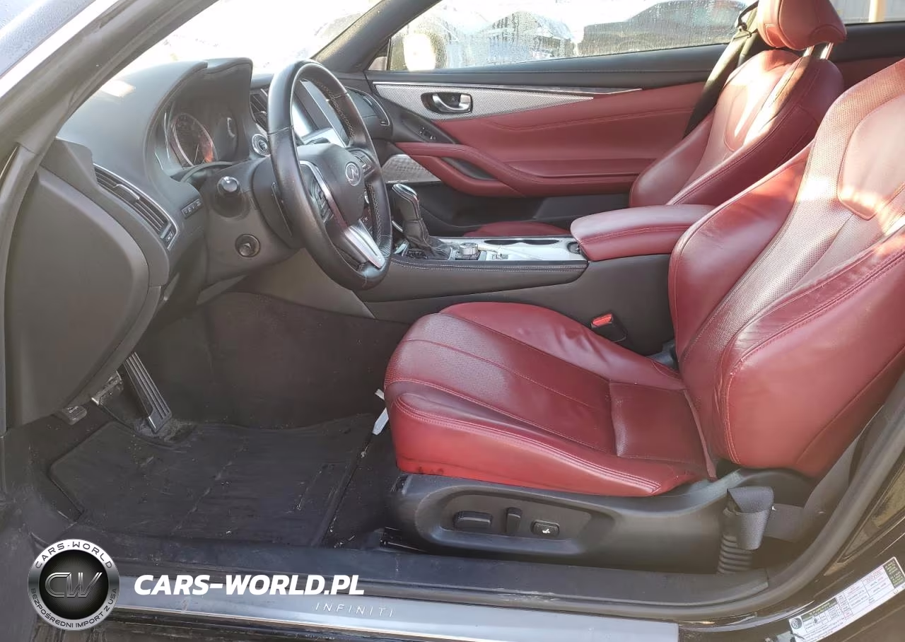 2019 Infiniti Q60 Red Sport 400 VIN:JN1FV7EK8KM360081 - 7