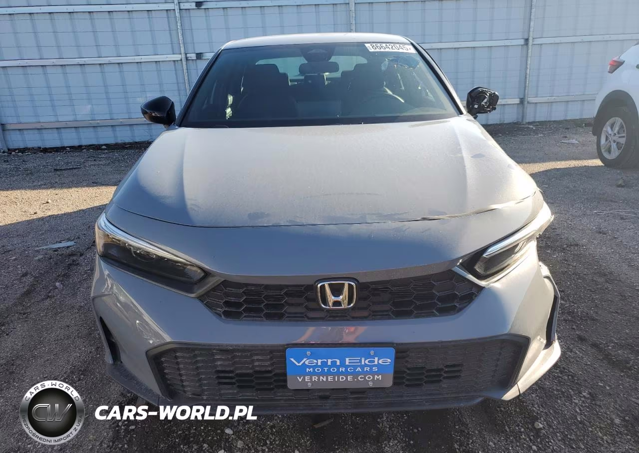 2026 Honda Civic Sport VIN:2HGFE2F53TH517529 - 5
