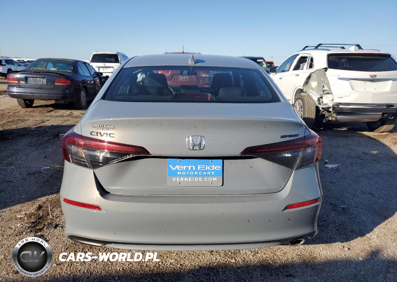 2026 Honda Civic Sport VIN:2HGFE2F53TH517529 - 6