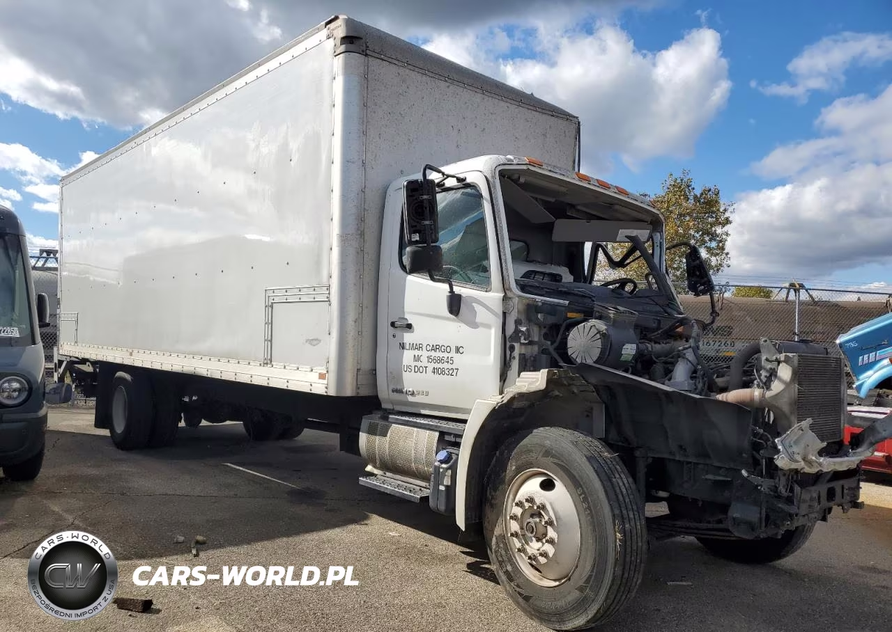 2018 Hino 268A Box Truck VIN:5PVNJ8JV8J4S67179 - 4