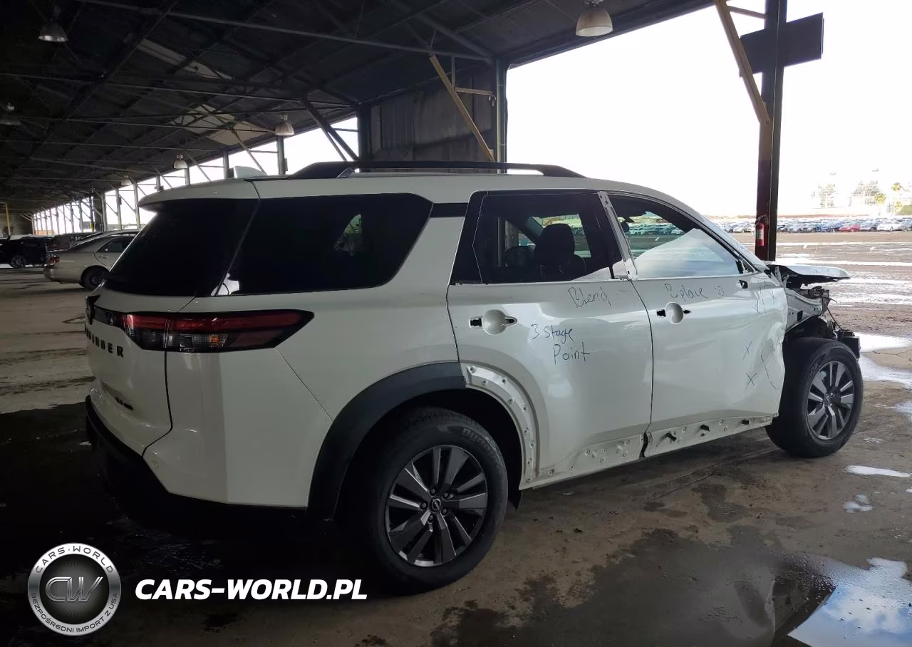 2022 Nissan Pathfinder Sv VIN:5N1DR3BD4NC233230 - 3