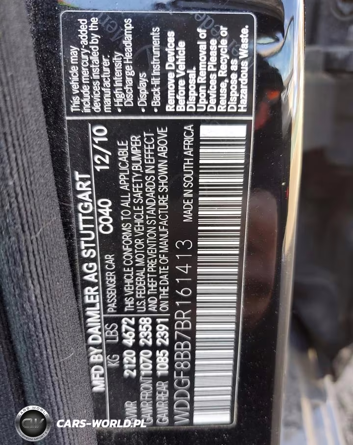 2011 Mercedes-Benz C 300 4Matic VIN:WDDGF8BB7BR161413 - 13