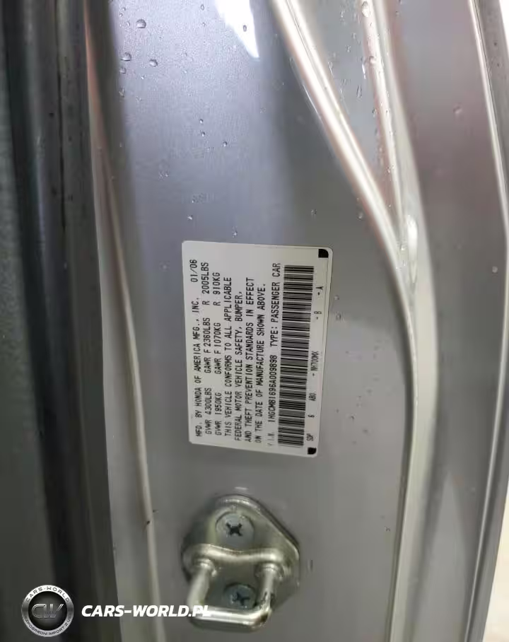 2006 Honda Accord Ex VIN:1HGCM81696A009898 - 12