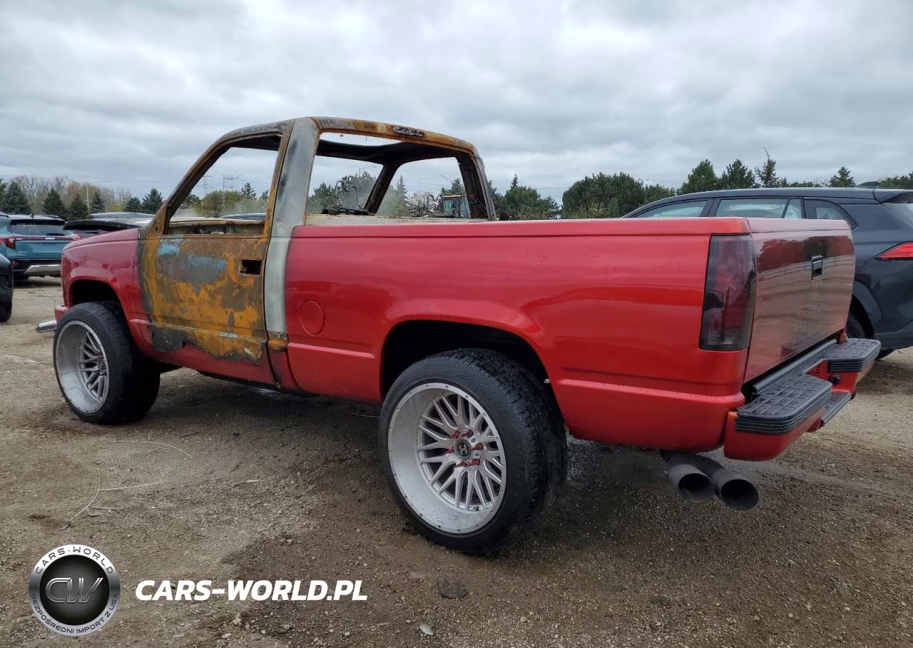 1997 GMC Sierra K1500 VIN:1GDEK14R6VZ542927 - 2