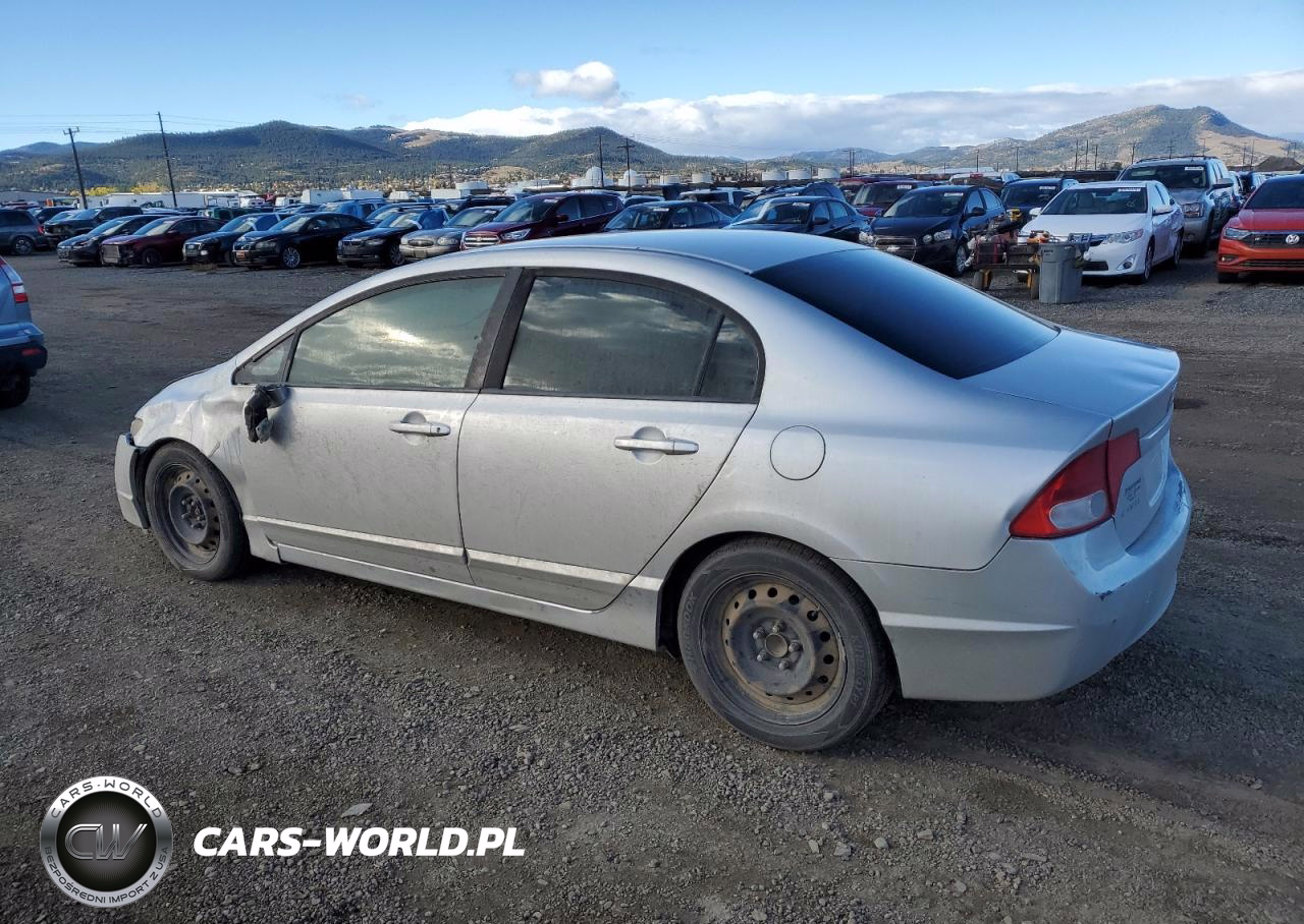 2009 Honda Civic Lx VIN:1HGFA165X9L019846 - 2