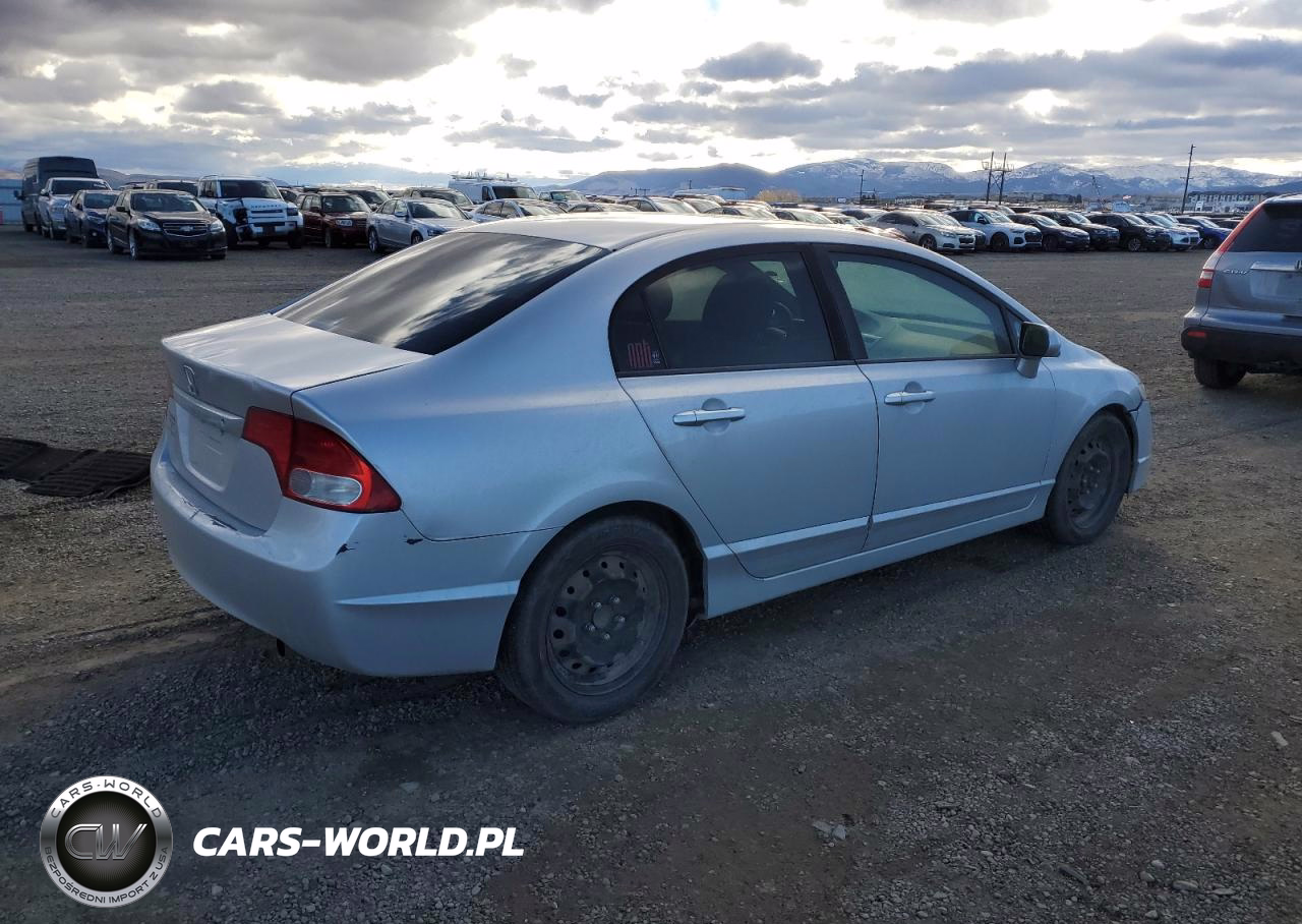 2009 Honda Civic Lx VIN:1HGFA165X9L019846 - 3