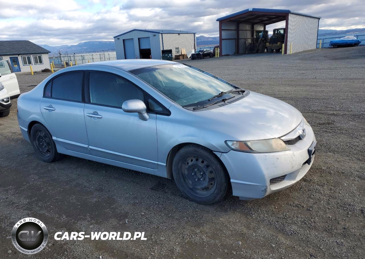 2009 Honda Civic Lx VIN:1HGFA165X9L019846 - 4