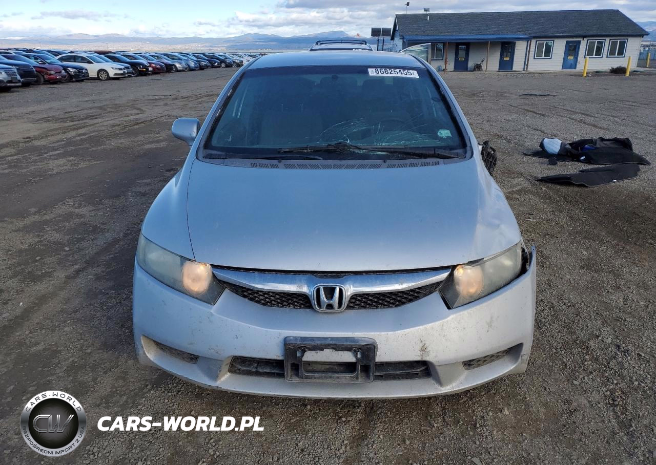 2009 Honda Civic Lx VIN:1HGFA165X9L019846 - 5