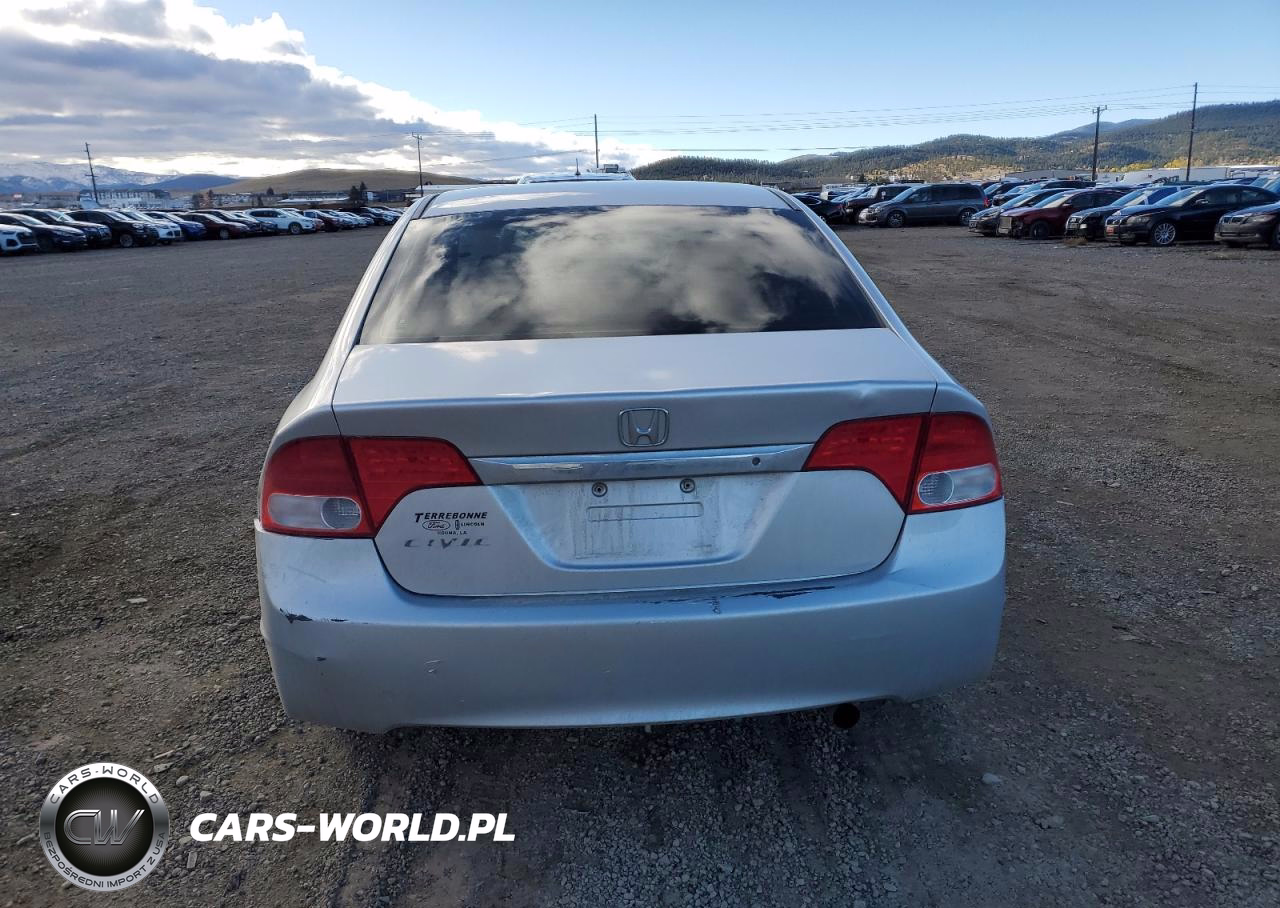 2009 Honda Civic Lx VIN:1HGFA165X9L019846 - 6