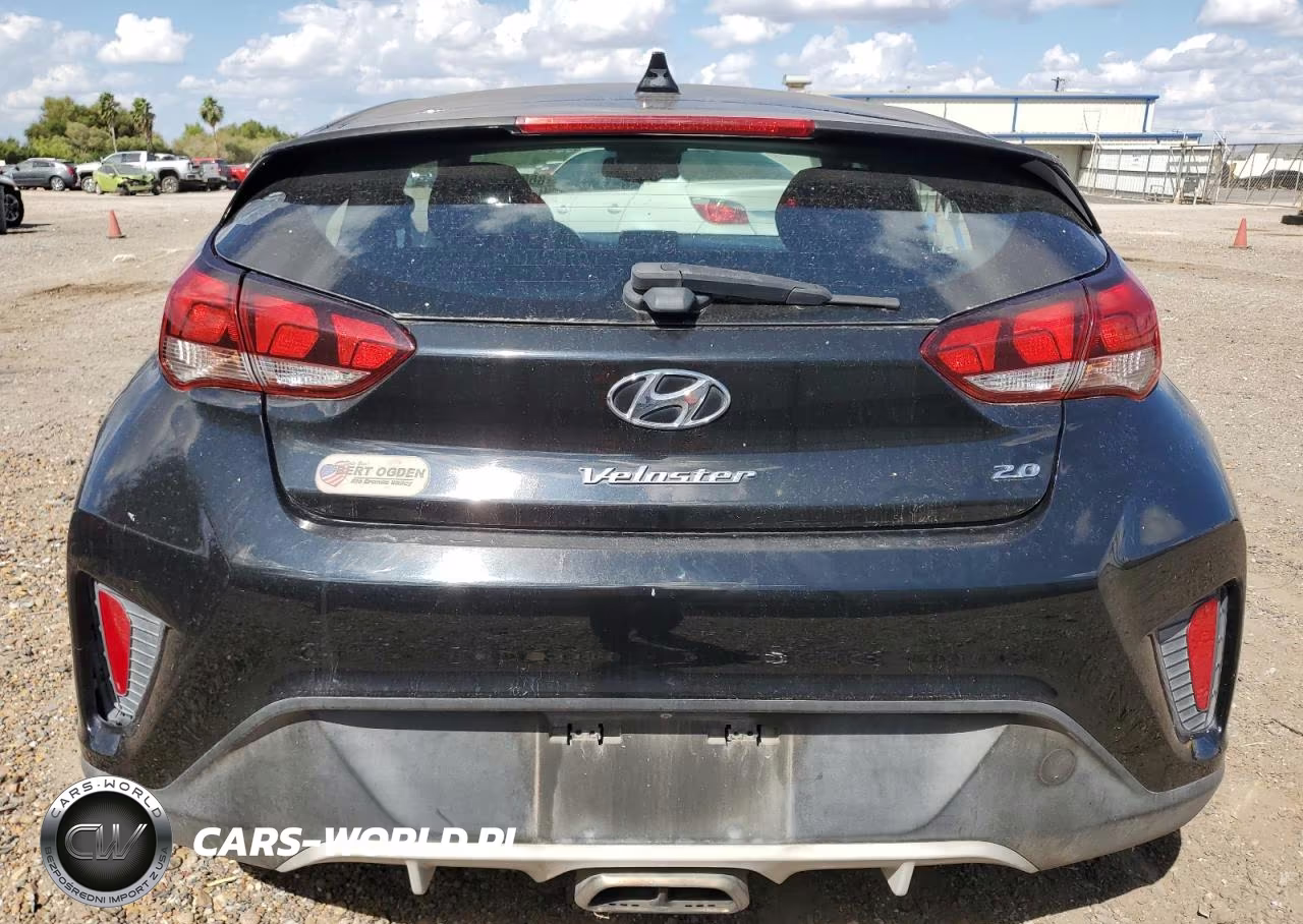 2020 Hyundai Veloster Base VIN:KMHTG6AFXLU022322 - 6