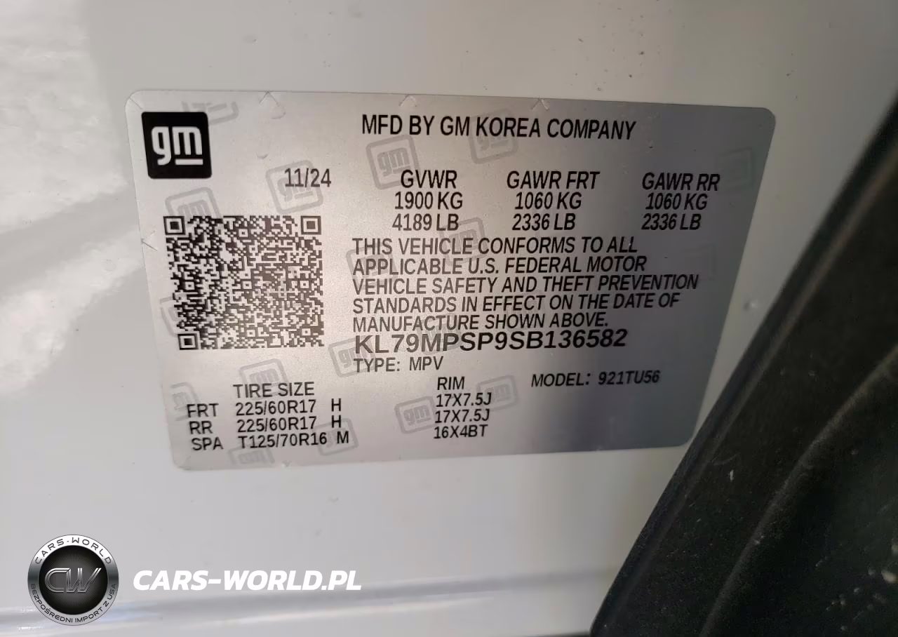 2025 Chevrolet Trailblazer Lt VIN:KL79MPSP9SB136582 - 13