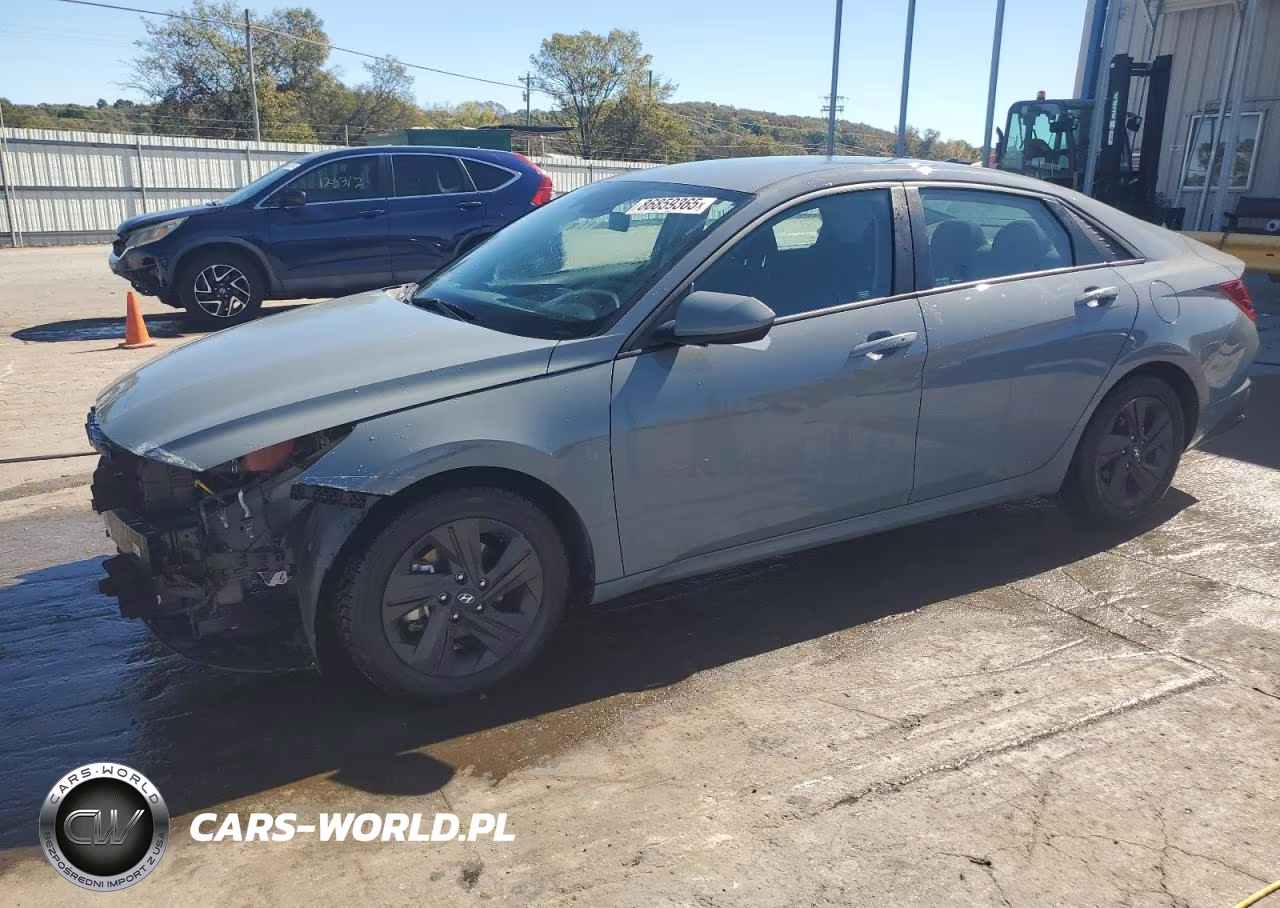 2021 Hyundai Elantra Blue