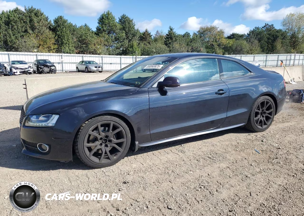 2012 Audi A5 Premium Plus VIN:WAULFAFR1CA013763 - 1