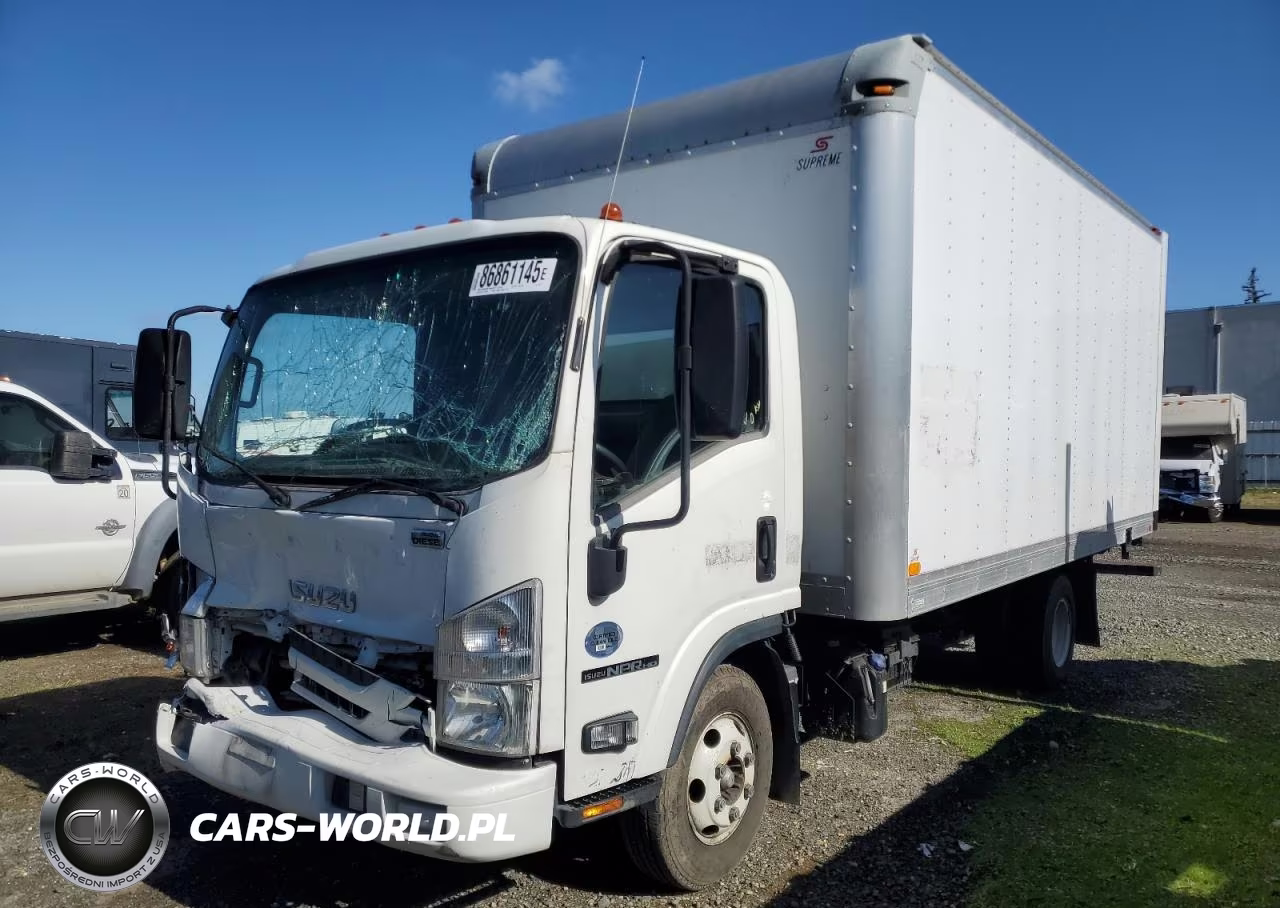 2018 Isuzu Npr Hd Box Truck