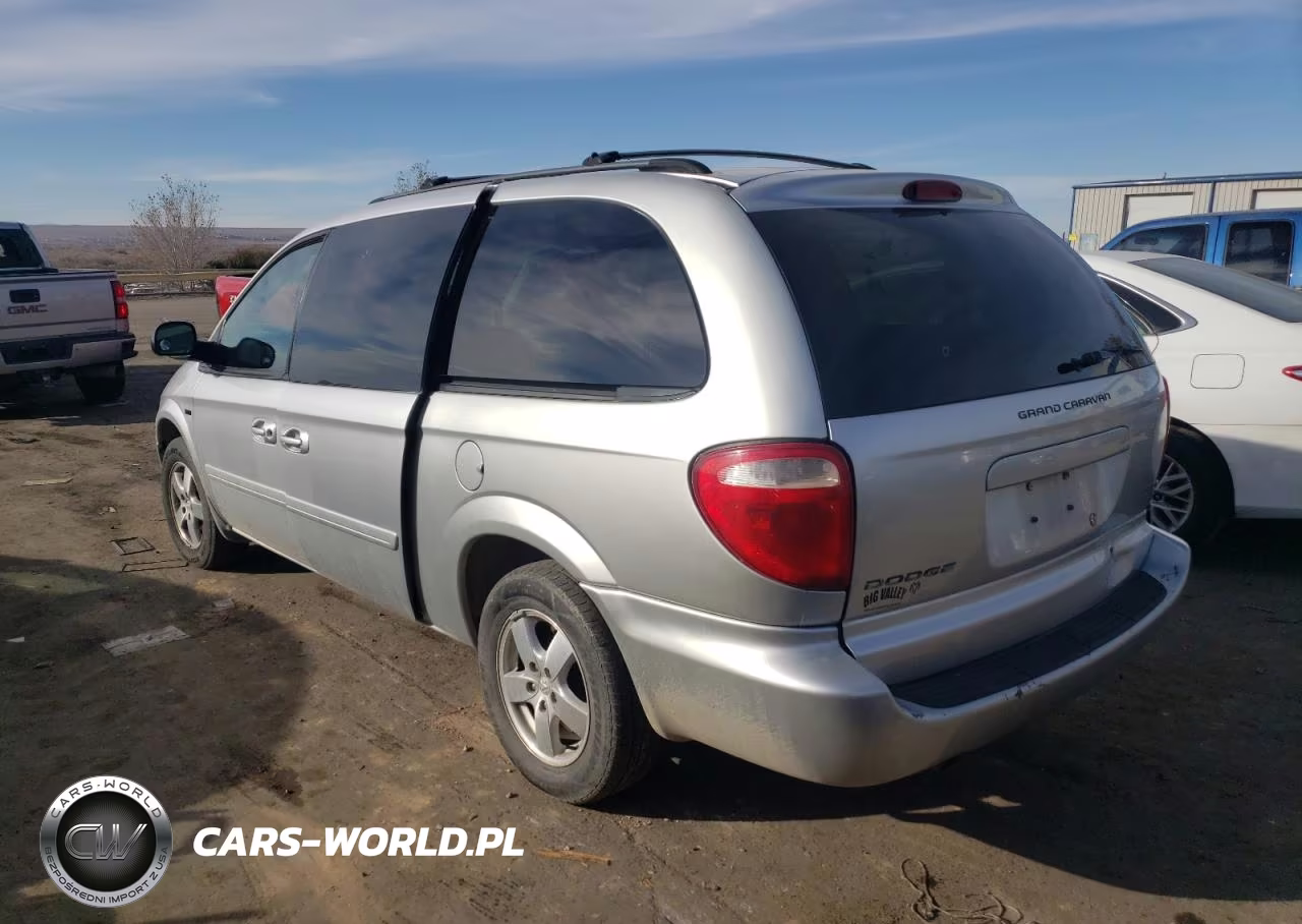 2007 Dodge Grand Caravan Sxt VIN:2D4GP44L67R297512 - 2
