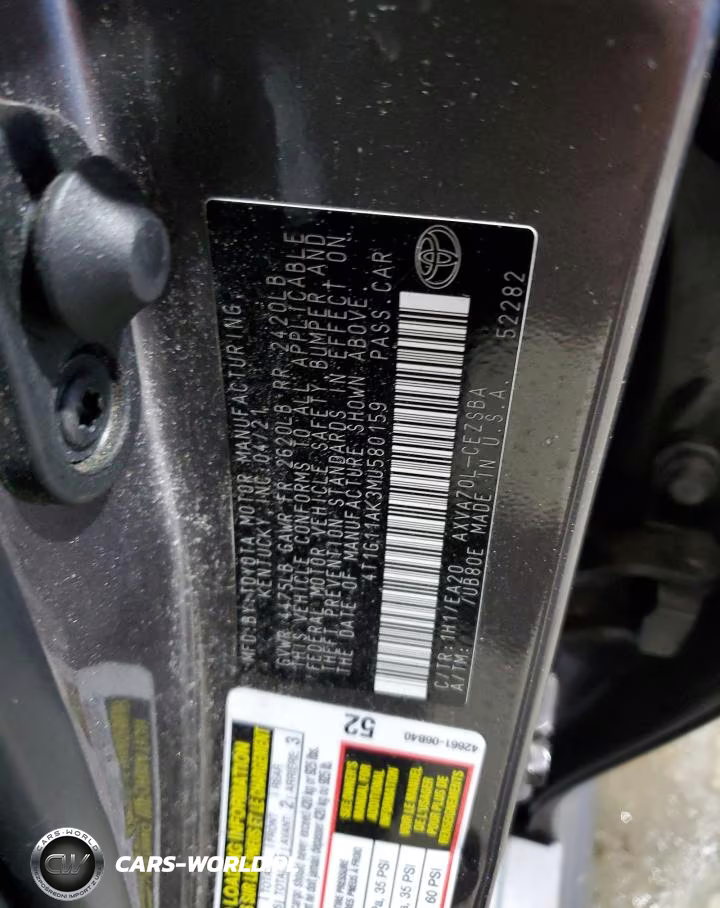 2021 Toyota Camry Se VIN:4T1G11AK3MU580159 - 12