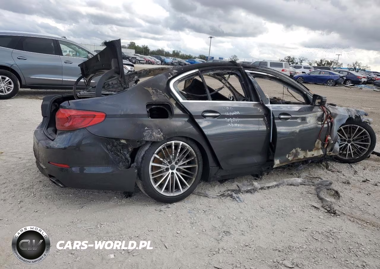 2017 BMW 540 I VIN:WBAJE5C34HG478365 - 3