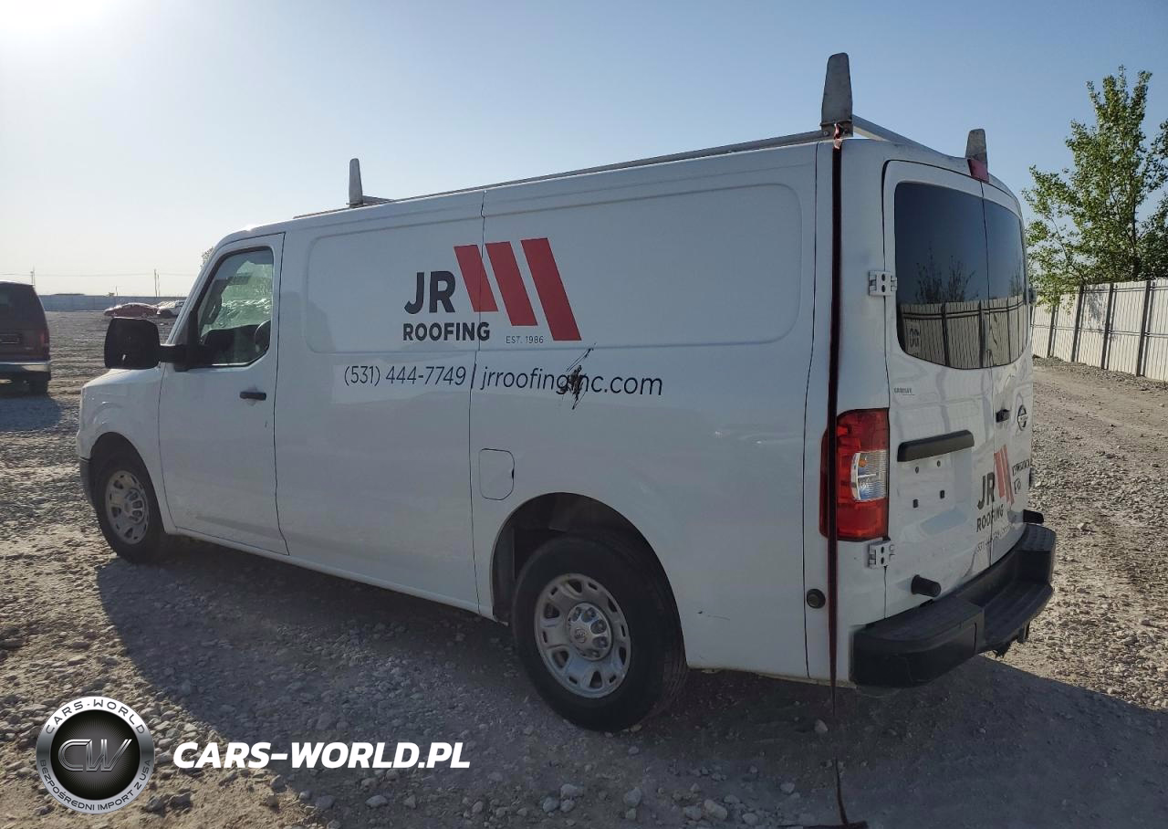2012 Nissan Nv 2500 VIN:1N6AF0KYXCN112380 - 2