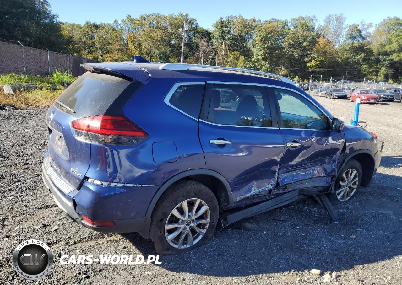 2017 Nissan Rogue Sv VIN:5N1AT2MV8HC757456 - 3
