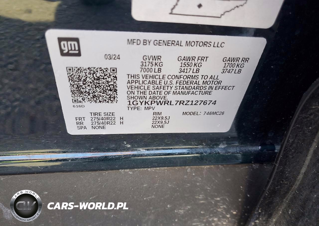 2024 Cadillac Lyriq Sport VIN:1GYKPWRL7RZ127674 - 13