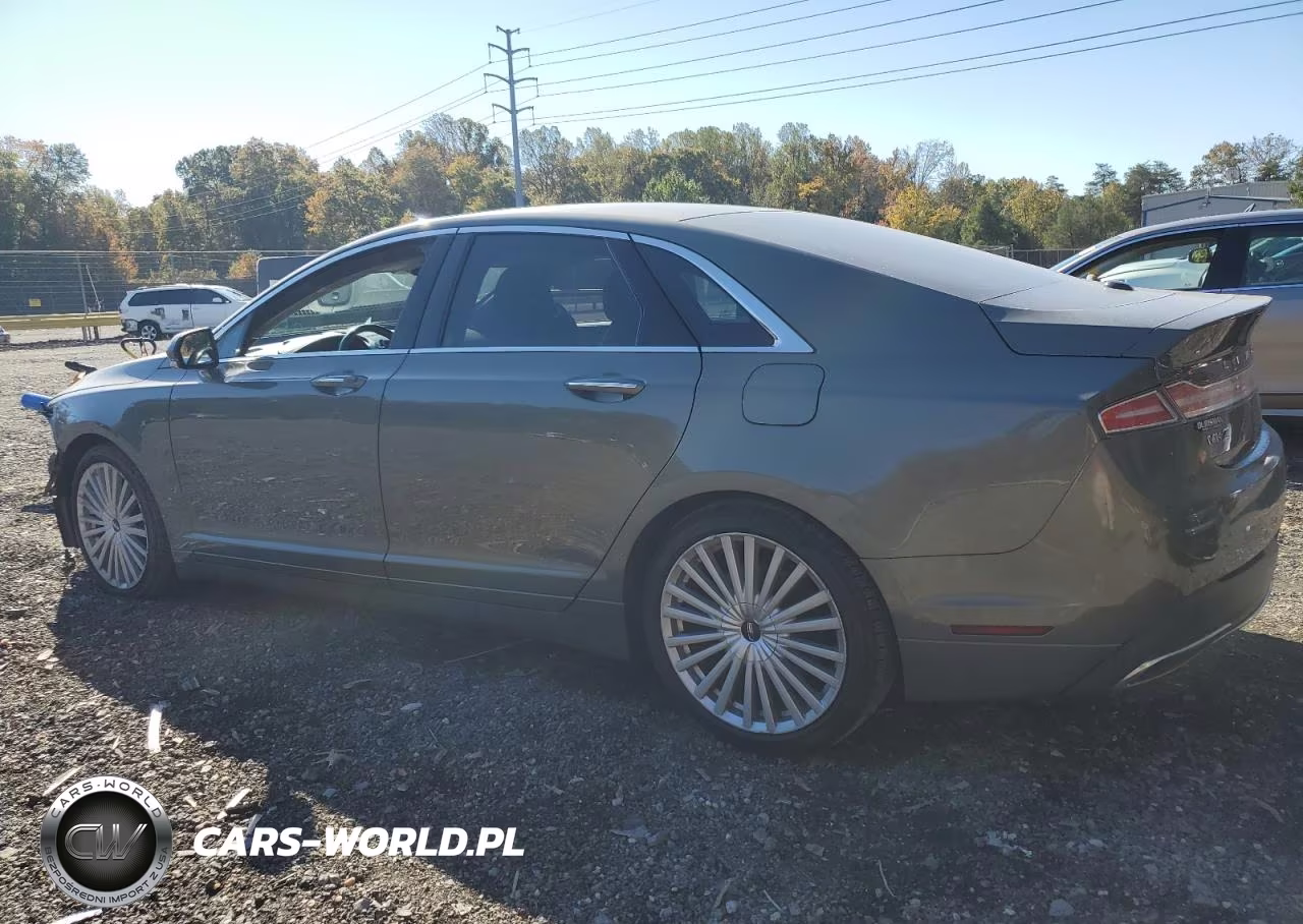 2017 Lincoln Mkz Reserve VIN:3LN6L5F99HR612645 - 2